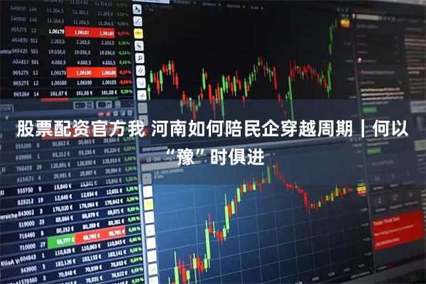 股票配资官方我 河南如何陪民企穿越周期｜何以“豫”时俱进